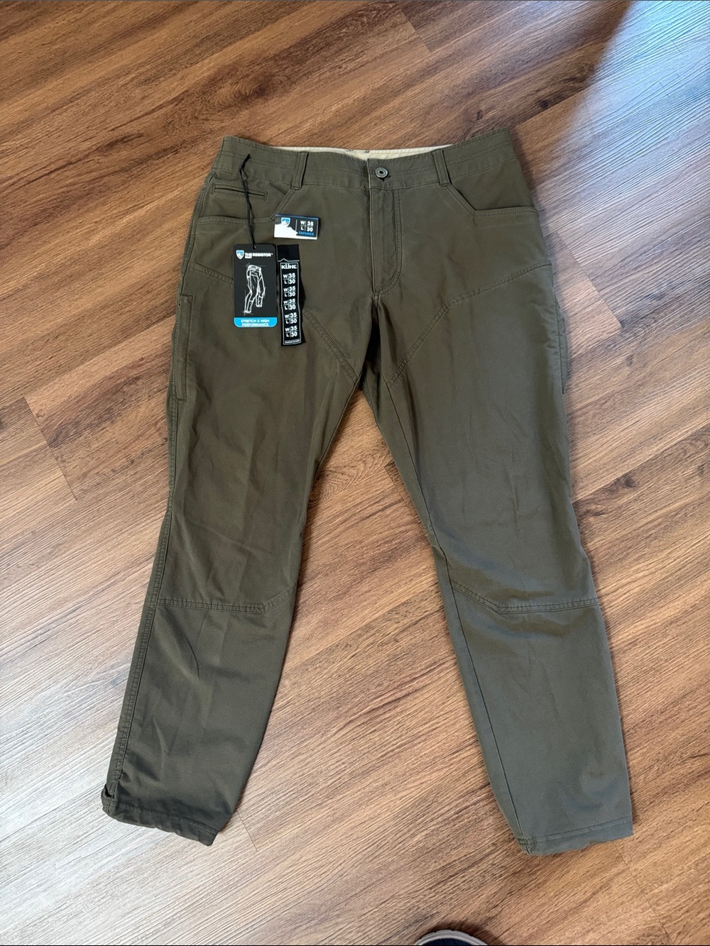 Kuhl Men's resistor pant vintage green
Waste 35/30 length